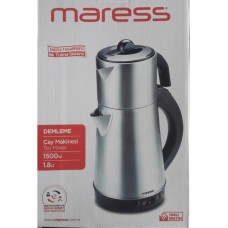 Maress Teba Inox Çelik 1500W Çay Makinesi